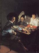 Judith leyster A Game of Tric Trac USA oil painting artist